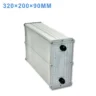 Hộp nhôm đựng pin cho đèn năng lượng mặt trời IP65 size 320×200×90mm
