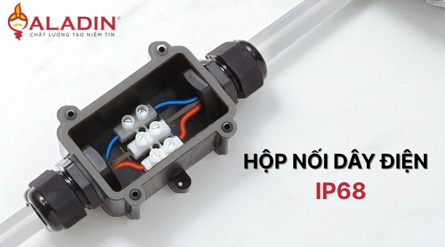 Hộp nối dây điện chống nước IP68 bảo vệ mối nối ngoài trời