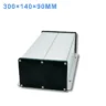 Hộp nhôm đựng pin cho đèn năng lượng mặt trời IP65 size 300×140×90mm
