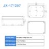 Hộp điện nhựa ABS chống nước IP67 JX-171207
