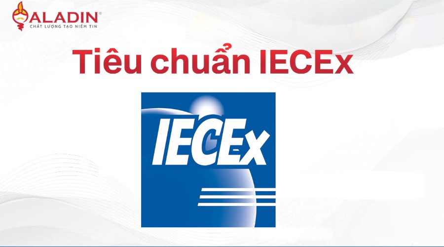 Logo chứng nhận IECEx trên thiết bị điệ