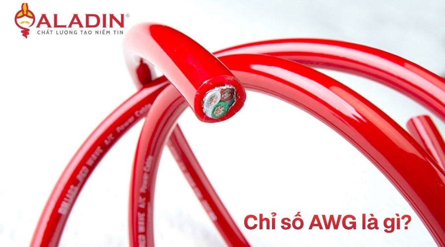 AWG càng lớn thì đường kính dây càng nhỏ