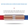Đầu cos BV 2 nối thẳng bằng đồng bọc nhựa nối dây điện 1.5 ~ 2.5 mm²