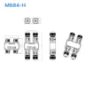 Đầu nối chống nước chữ H 4 đầu M684-H, 3 PIN chuẩn IP68 dùng cho dây 6-11mm