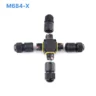Đầu nối chống nước 4 đầu M684-X M20X, 3 PIN chuẩn IP68 dùng cho dây 5-9mm