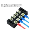 Đầu cos tròn RV S1.25-3 bọc nhựa PVC, lõi đồng mạ thiếc cho dây điện 0.5 ~ 1.5 mm², lỗ 3.2mm