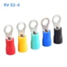 Đầu cos tròn RV S2-4 bọc nhựa PVC, lõi đồng mạ thiếc cho dây điện 1.5 ~ 2.5 mm², lỗ 4.3mm