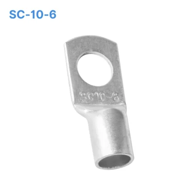 Đầu cos bít đồng SC-10-6 chuyên dùng dây 10mm, lỗ 6.5mm