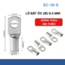 Đầu cos bít đồng SC-16-6 chuyên dùng dây 16mm, lỗ 6.5mm
