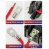 Đầu cos bít đồng SC-16-6 chuyên dùng dây 16mm, lỗ 6.5mm