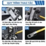 Đầu cos bít đồng SC-16-8 chuyên dùng dây 16mm, lỗ 8.5mm