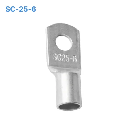 Đầu cos bít đồng SC-25-6 chuyên dùng dây 25mm, lỗ 6.5mm