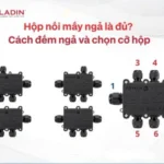 Hộp nối mấy ngả là đủ? Cách đếm ngả và chọn cỡ hộp