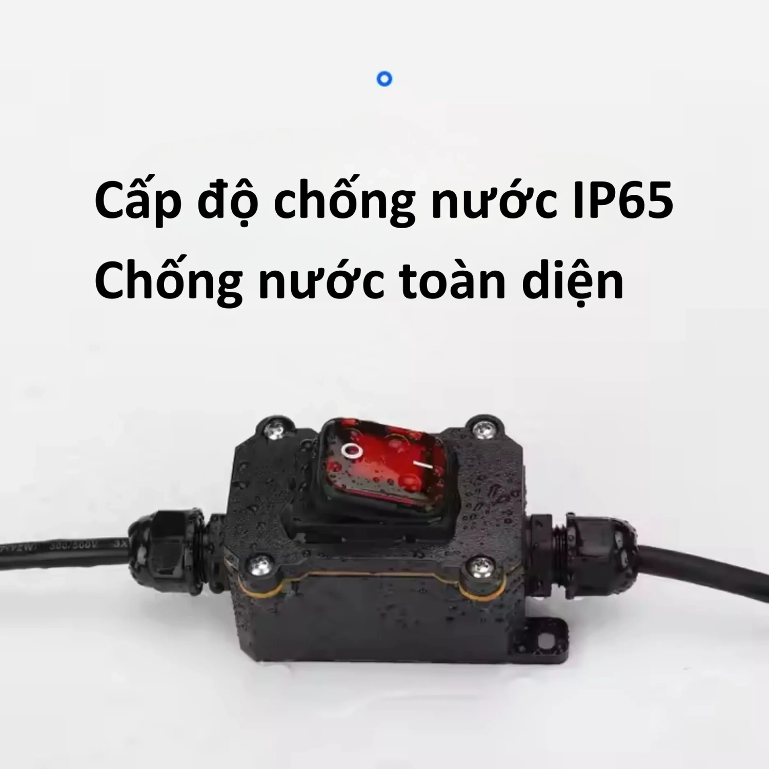 Hộp công tắc FSH711 nối dây 2 đầu, chống nước IP65
