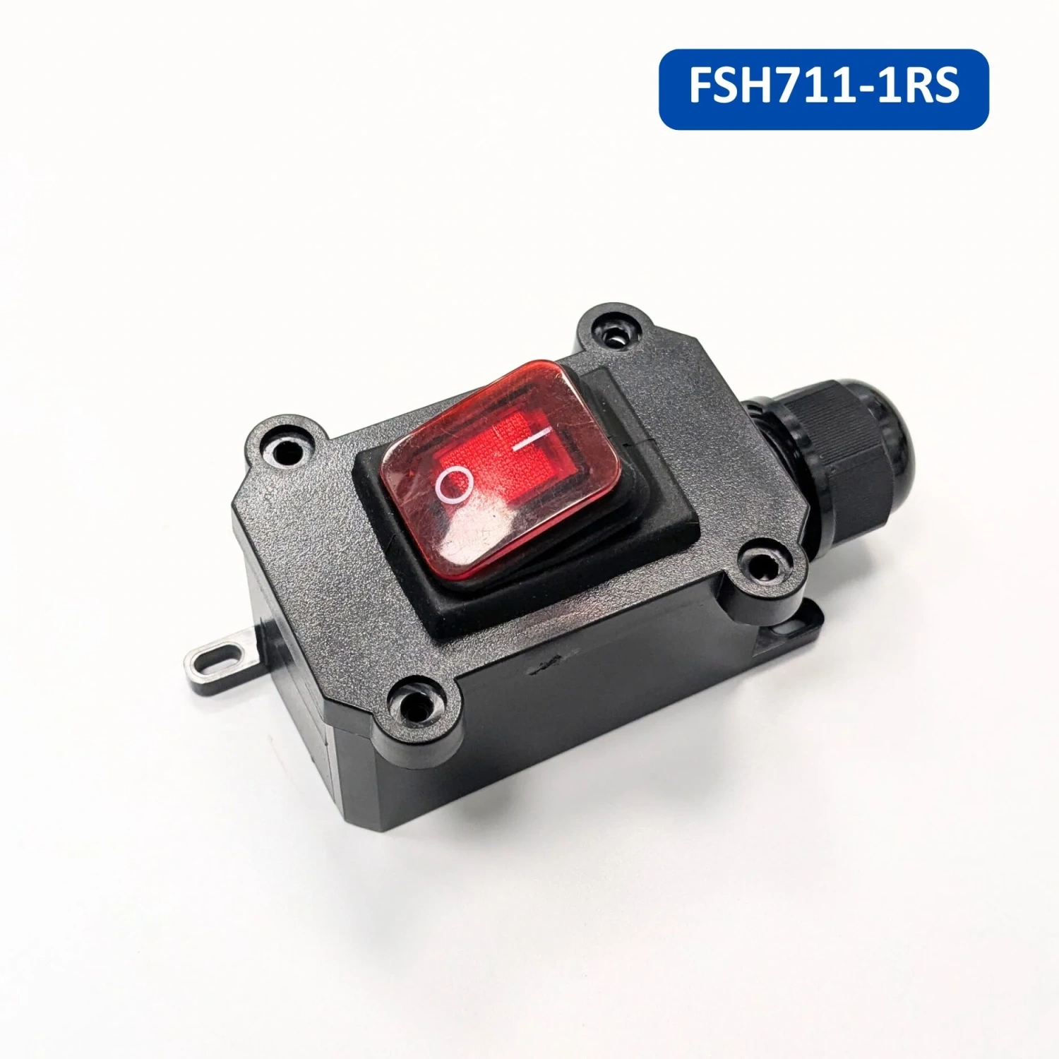 Hộp công tắc treo FSH711-1RS đèn LED đỏ